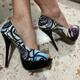 high heels, touch